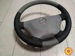 Перетяжка автомобильных сидений и рулей