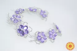 Прикраса для волосся, діадема, віночок, корона довжина 30 см