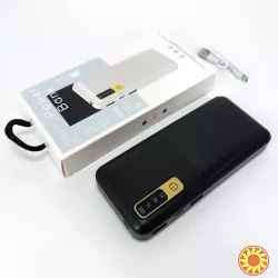 Портативний зарядний пристрій Павербанк 10000 mAh 2хUSB Smart Tech. Колір: чорний