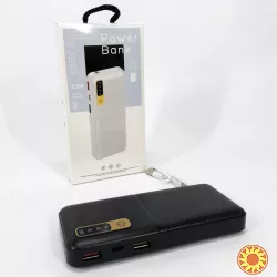 Портативний зарядний пристрій Павербанк 10000 mAh 2хUSB Smart Tech. Колір: чорний