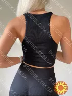 Жіночий безшовний топ Halter Top Rib