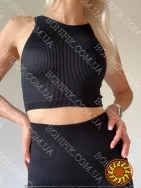 Жіночий безшовний топ Halter Top Rib