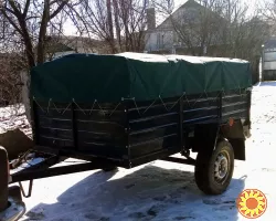 Усиленный прицеп к авто с завода Бобер