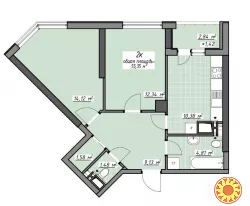 2-х кімнатна квартира в новобудові. Площа Незалежності/McDonald’s