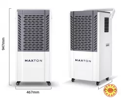 Промисловий осушувач повітря Maxton MX-90L: потужне осушення до 90л/добу для приміщень 400м²