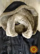 Натуральна італійська дублянка Via Firenze .