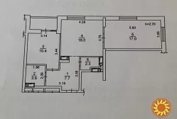 Продам  2-кім. квартиру в новобудові CityPark вул.Набережна 8-Д, корп..7