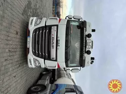 Автомобіль DAF XF 106  2014року вигот , пробіг 540тис. км(оригінал), 12.9 л ,(628.864 к.с. / 463 кВт)+ напівпричіп зерновоз самосвал Schmitz