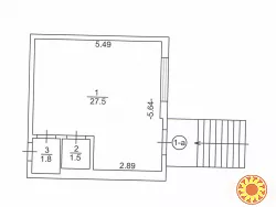 Продаж приміщення 31кв. Н/Ф 1 поверх пр.Соборності 16