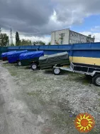 Новий автомобільний причіп 150х130х40 від виробника"Дніпро"