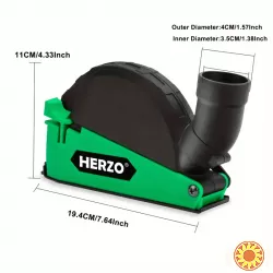 HERZO Універсальний кожух для збору пилу.