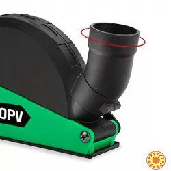 HERZO Універсальний кожух для збору пилу.