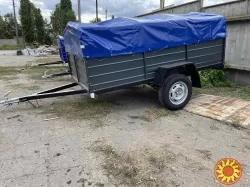 Посилені авто причепи 300х150х50 та інші моделі