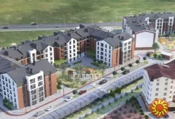 У продажу квартира в елітному комплексі, будинок з червоної цеглини.