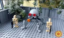 Стар Варс Лего Дроид-Паук DSD1 MOC Lego Star Wars dwarf spider droid B1