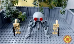 Стар Варс Лего Дроид-Паук DSD1 MOC Lego Star Wars dwarf spider droid B1