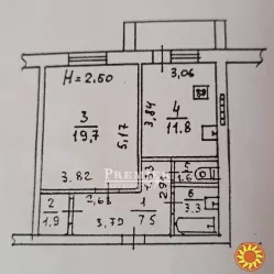 У продажу простора 1-кімнатна квартира на Марсельській