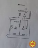 Продам 2-ком.квартиру на ближней Молдаванке на ул.Болгарской.