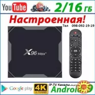 Смарт-приставка X96Q 2GB/16GB ALLWINER H 313 ANDROID