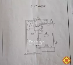 1 кімн. квартира. 52м2. Ремонт. Район Вузовського