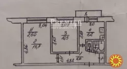 Продам 2-кімнатну квартиру, вулиця Кримська.