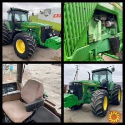 Трактор John Deere 8400 1996 рік. мотор 8.1. потужність 260к.с. простий  і надійний в експлуатації трактор. напрацювання 9300 мото.год.