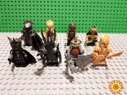 Фігурки Лего Володар Перснів Ельфи Гноми Орки Lego Lord of the Rings Саурон