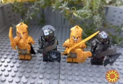 Фігурки Лего Володар Перснів Ельфи Гноми Орки Lego Lord of the Rings Саурон