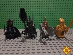 Фігурки Лего Володар Перснів Ельфи Гноми Орки Lego Lord of the Rings Саурон