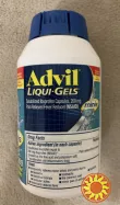 Адвіл, Advil Liqui-Gels minis, Ібупрофен 200 мг, 200 капсул США.