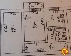 2-кімнатна квартира сталінка в р-ні Французького бул. з ОАГВ