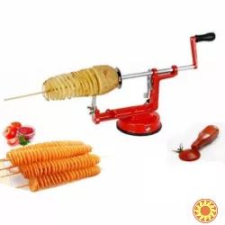 Машинка для резки картофеля спиралью SPIRAL POTATO SLICER Чипсы Top