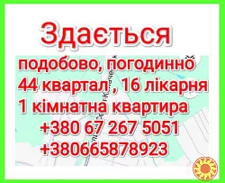 Кривий Ріг. Оренда однокімнатна квартира