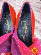 39-40р. туфлі Irregular choice шикарні, шкіра! довжина устілки 25, 5 см., ширина підошви 9 см, висота каблучка 10 см.