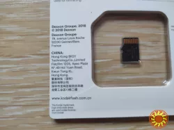 Карта памяти Флешка microSD Kodak 10 class 16 GB