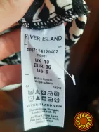 Стильная вискозная блуза River Island р. 10/М