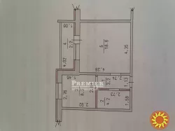 1 кімн. квартира. 37 м2. Радужний