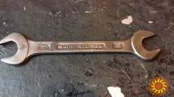 Ключ рожковый коллекционный 19х17мм made in D.P.R.K