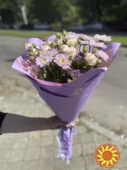 Букети хризантем з доставкою від крамниці квітів “Flowers Story” у Запоріжжі