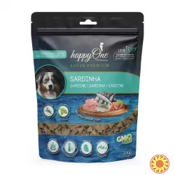 Ласощі happyOne Snack Mediterraneum Dog Sardine для собак з сардиною 190 г 5600758049181