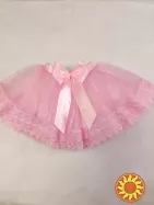 Спідничка рожева до костюма лялька барбі юбка фатинова пишна