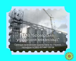 Оренда гусеничних кранів Мкг-25БР Бровари, Київ по Україні.