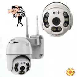 Поворотная уличная IP камера видеонаблюдения PTZ WiFi xm 2mp с удаленным доступом