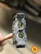 Бу фишка разъём Mercedes 2 pin, A0125450428 0125450428