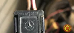 Бу фишка разъём Mercedes 2 pin, A0125450428 0125450428