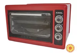 Духовка електрична Asel AF-33-23-red 33 л червона