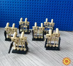 Lego star wars. Лего Звёздные Войны минифигурки дроидов. Боевой дроид B1