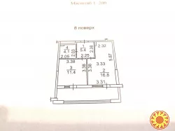 Продам 1но кімнатну квартиру в новому сучасному зданому будинку