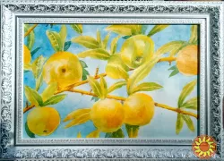 Продаю картину "Яблуки" акварель