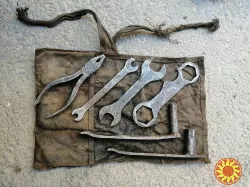 Ключ торцовый 12мм с монтажной лопаткой для мотоциклов Ковровец/Восход